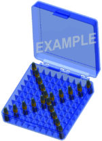 MTM Patronboks 100-skd Pistol .22LR