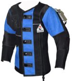 Norma Junior Skytterjakke Svart/Blå Links - Bilde 3